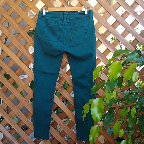 Kut From the Kloth Toothpick Skinny Jeans Teal 2P - Picture 4 of 12